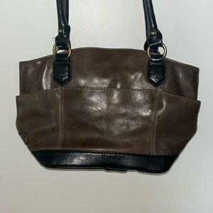 Tignanello‎ Brown Leather Shoulder bag